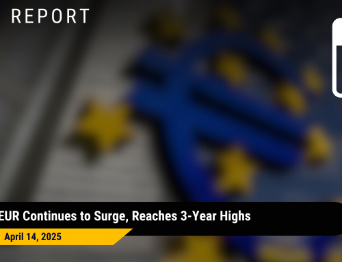 April 14, 2025: EUR Continues to Surge, Reaches 3-Year Highs